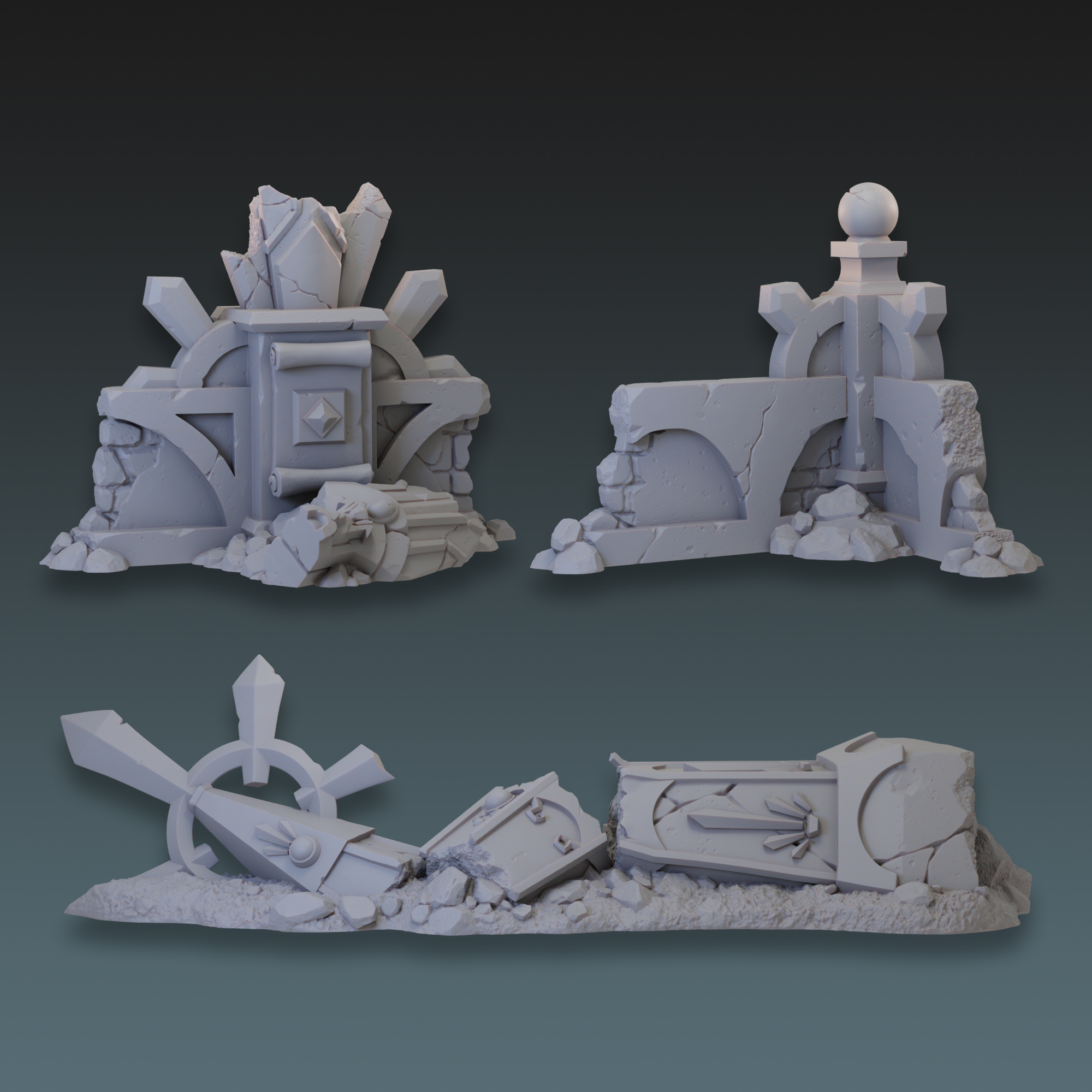Shattered Empire Terrain Pack